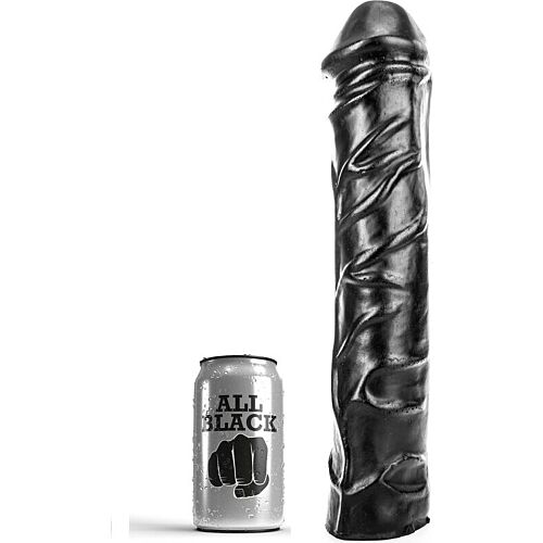 Dildo All Black 32 cm | Soft-Fisting für Profis