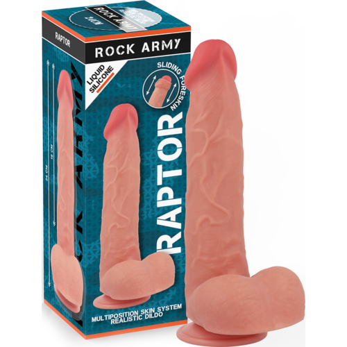 Dildo Rock Army Raptor 24 cm | Realistische Silikonfreude