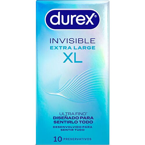 DUREX Invisible XL Kondome – Ultra Dünn für Maximale Empfindungen
