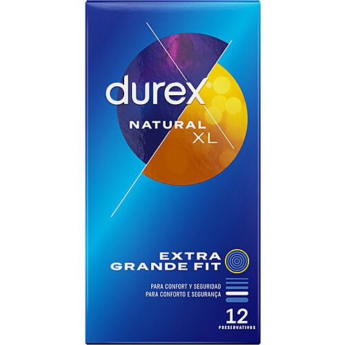 Kondome Natur XL Durex 12 Stk.