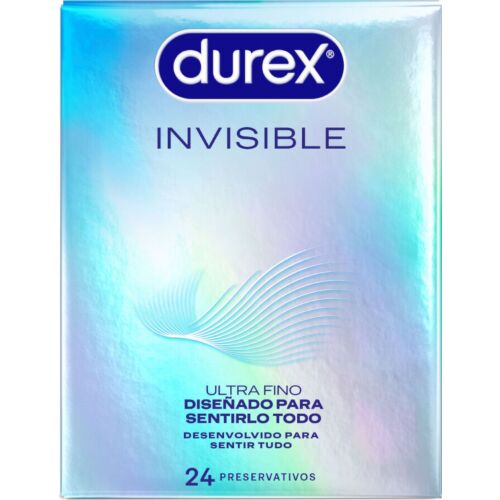 DUREX Invisible 24 Kondome - Ultra dünn für maximales Gefühl