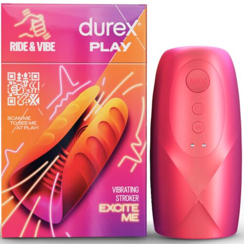Masturbator DUREX TOYS Ride & Vibe mit Vibration