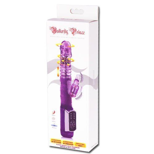 Rabbit Vibrator BAILE ROTATIONS Butterfly Prince mit Doppeldehnung
