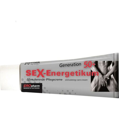 Aumento Erección JOYDIVISION EROPHARM Sex Energetikum 50+ Creme
