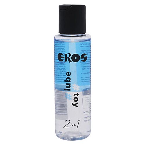 Gleitmittel EROS 100 ML mit 2 in 1 Formel für Spielzeuge