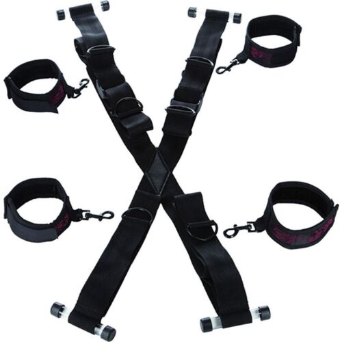 Türkreuz-Fesseln CALEXOTICS Scandal Über-der-Tür