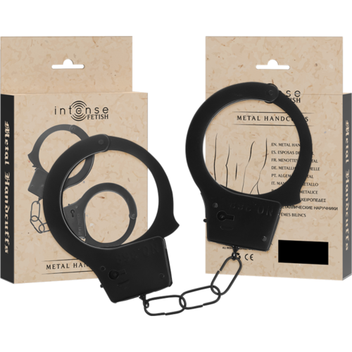 Bondage Zubehör INTENSE FETISH Handschellen aus Metall