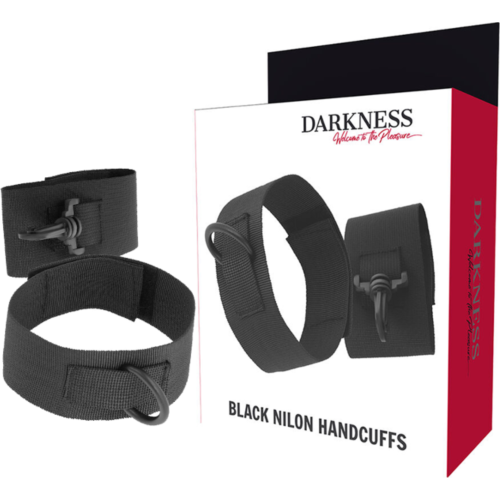Bondage Zubehör DARKNESS Nylon Handschellen für Anfänger