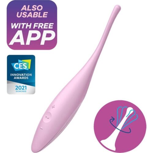 Vibrator SATISFYER Twirling Joy mit App-Steuerung