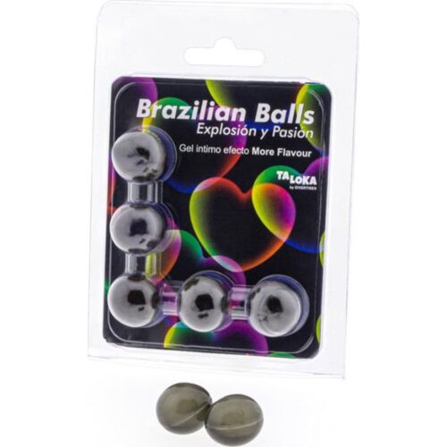 Brazilian Balls Taloka - 5 Stück Gel mit aufregendem Geschmack