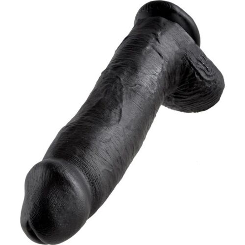 Dildo KING COCK 30.48 CM mit Saugnapf und Eiern