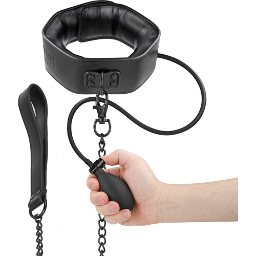 Collar Bondage FETISH SUBMISSIVE EXTREME mit aufblasbarem System