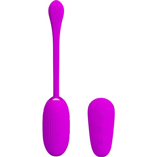 Eier Vibrator PRETTY LOVE SHOCK FUN mit Elektroshock und Fernbedienung