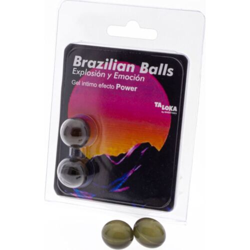 TALOKA Brazilian Balls mit aufregendem Gel für intensive Lust
