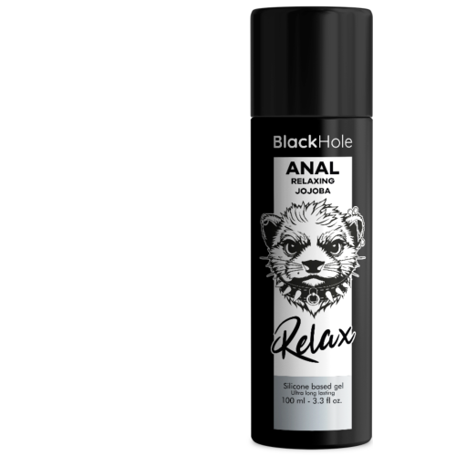 Gleitgel BLACK HOLE Anal Relaxing mit Jojoba 100 ml