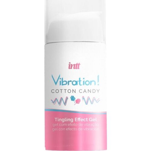 INTT AROUSAL GEL - Kraftvolles stimulierendes Gel mit Zuckerwatte-Aroma
