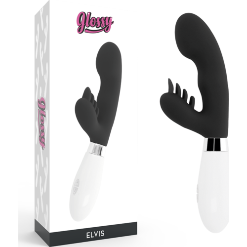 Vibrator GLOSSY Elvis Rabbit mit Doppelmotor