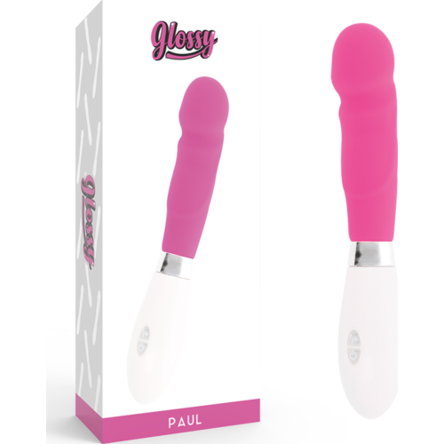 Vibrador GLOSSY Paul mit realistischer Form und 10 Modis