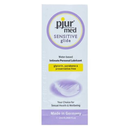 Gleitmittel PJUR MED SENSITIVE GLIDE 2 ml | Sensible Formulierung