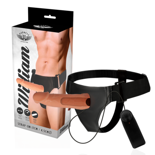 Hollow Harness ATTRACTION Willian mit Vibrator 17 cm