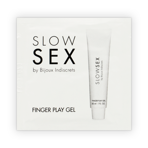 Massagegel Bijoux SLOW SEX Finger Play Einzeldosis