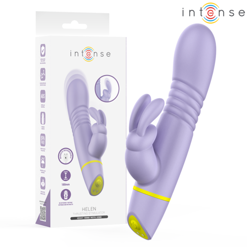 Vibrador Rabbit INTENSE HIGH TECH Helen mit Thrusting-Funktion
