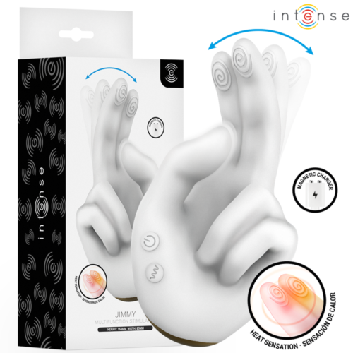 Stimulator INTENSE JIMMY mit Vibration und Wärme