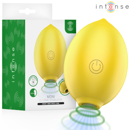 Sauger INTENSE FUN TOYS MONI LEMON mit Luftstromtechnologie
