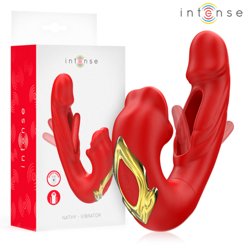 Vibrator INTENSE HIGH TECH NATHY mit Saugnapffunktion