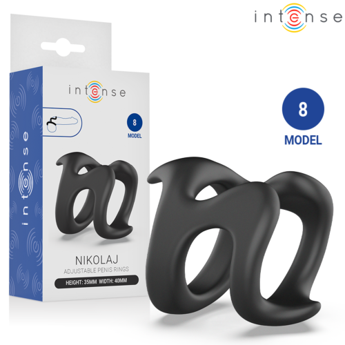 Penisring INTENSE FOR HIM Modell 8 mit U-förmigem Design