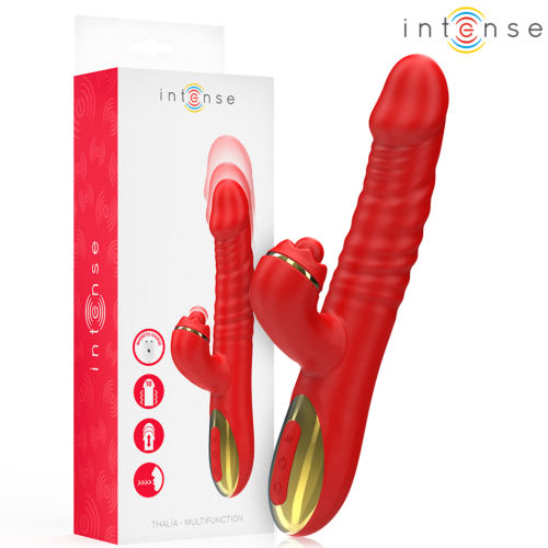 Vibrator INTENSE HIGH TECH THALIA mit thrusting und Stimulation