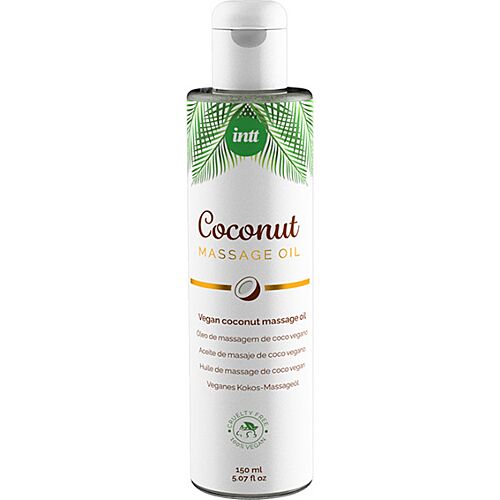 Massageöl INTT Vegan Coconut – süßer Duft für entspannende Massagen