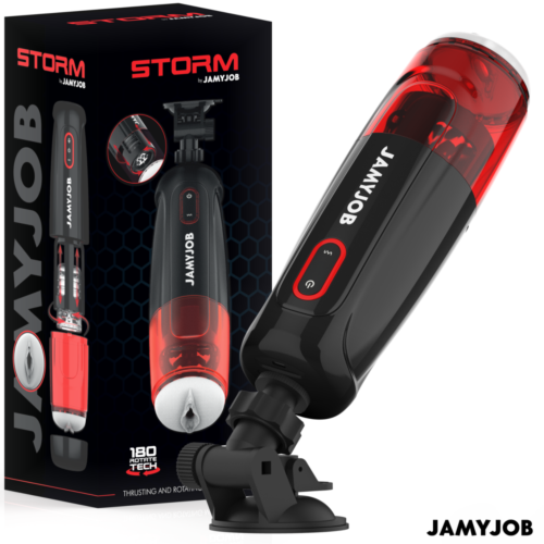 Masturbator JAMYJOB STORM mit 10 Modi und starker Saugeffekt