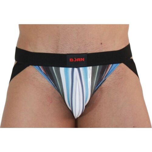 Jockstrap BURN 009 Multicolor/Schwarz XL – Stil und Komfort
