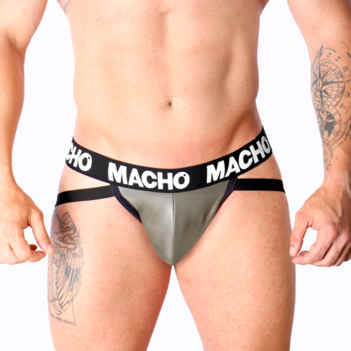 Jockstrap MACHO UNDERWEAR MX27GR aus Kunstleder