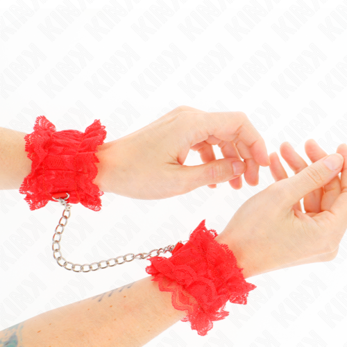 Rote elastische Handgelenk-Rückhaltevorrichtungen von KINK