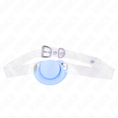 Mordgase KINK LIGHT BLUE PACIFIER 5.5 x 4 cm einstellbar