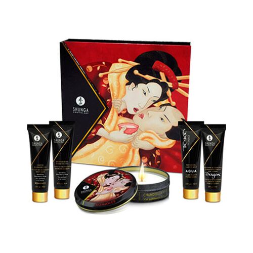 Paar-Kit SHUNGA KITS Geisha Erdbeeren & Cava