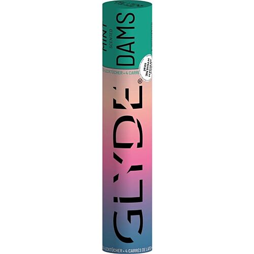 Oral-Dams aus Latex SHEER GLYDE mit Minzduft