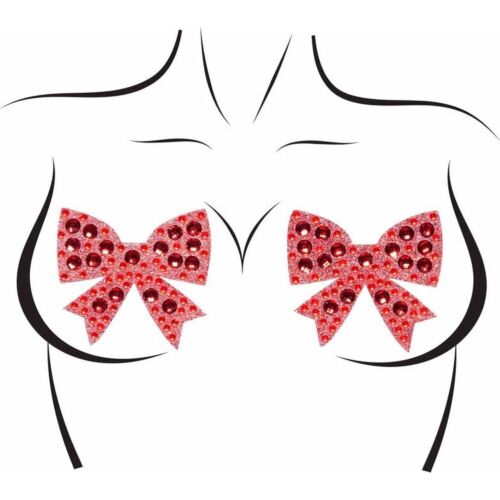 Pezoneras Leg Avenue - Lazos con Strass