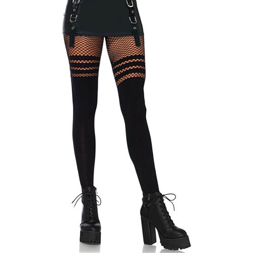 Strumpfhose Leg Avenue mit dekorativen Netzdetails