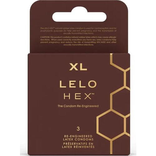 LELO HEX RESPECT XL Kondome für mehr Komfort beim Sex