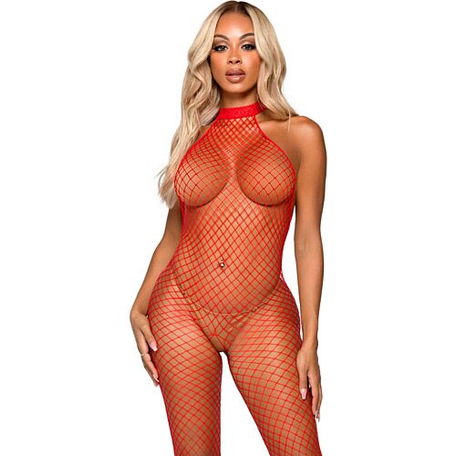 Bodystocking Leg Avenue Le Frivole mit Racer-Hals