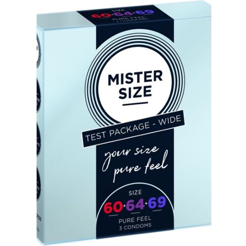 Pack Pure Sensation - Kondome Mister Size