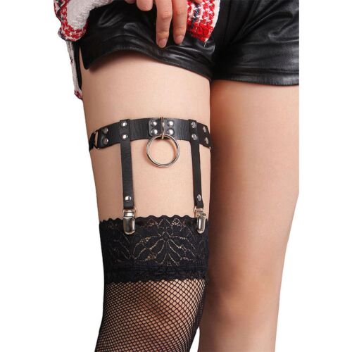 BDSM Mode SUBBLIME Liga Punk aus Leder - Einheitsgröße