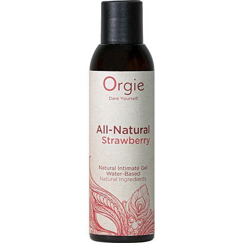 Orgie ALL-NATURAL STRAWBERRY Gleitgel mit Erdbeergeschmack