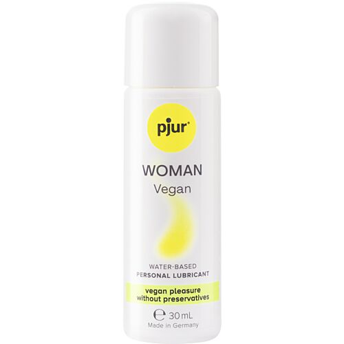 Gleitmittel Pjur Woman Vegan 30 ml mit 100% veganen Inhaltsstoffen