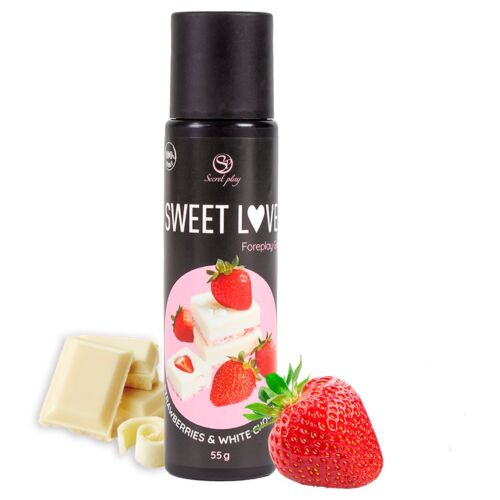 Gleitmittel SECRETPLAY Sweet Love Erdbeere und Weiße Schokolade