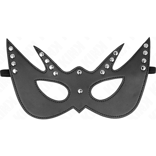 Maske KINK MASKED ALLURE mit Nieten 23 x 15 cm