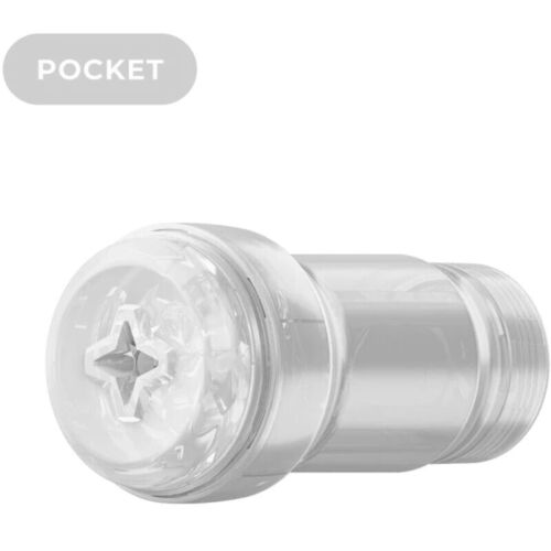 Masturbator KIIROO Feel Pocket Stroker transparent Sicht